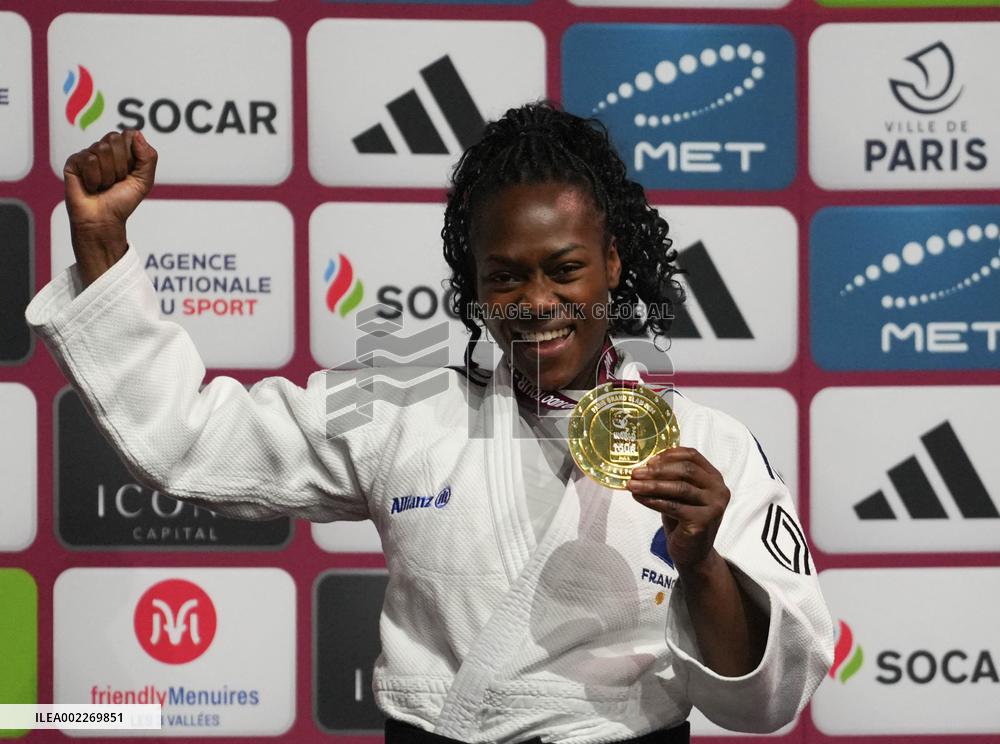 Judo - Paris Grand Slam 2024 Agbegnenou Clarisse in Gold