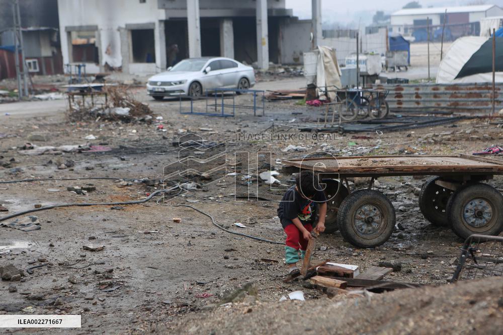 Daily Life on the First Anniversary of the Turkey Earthquake - Hatay