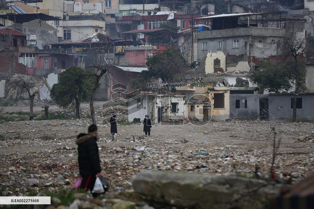 Daily Life on the First Anniversary of the Turkey Earthquake - Hatay