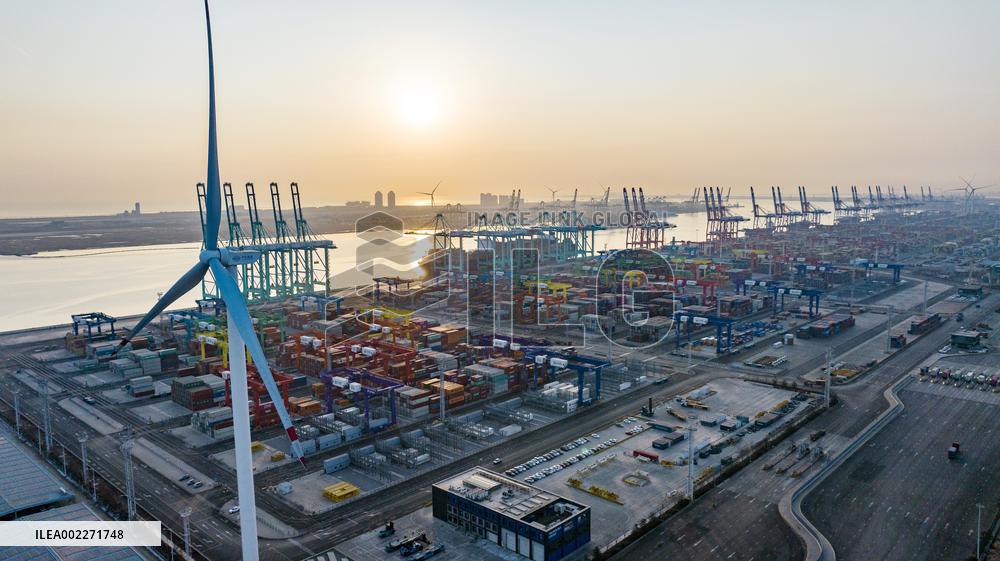 (SKYEYE)CHINA-TIANJIN-PORT-AERIAL VIEW (CN)