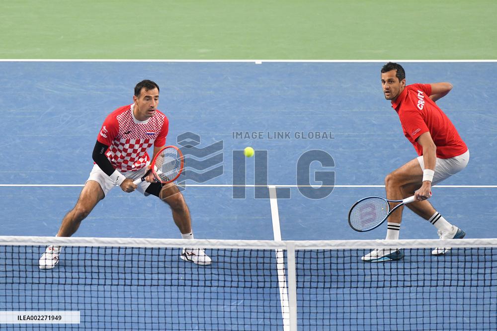 Croatia v Belgium - 2024 Davis Cup Qualifiers Day 2 - Croatia
