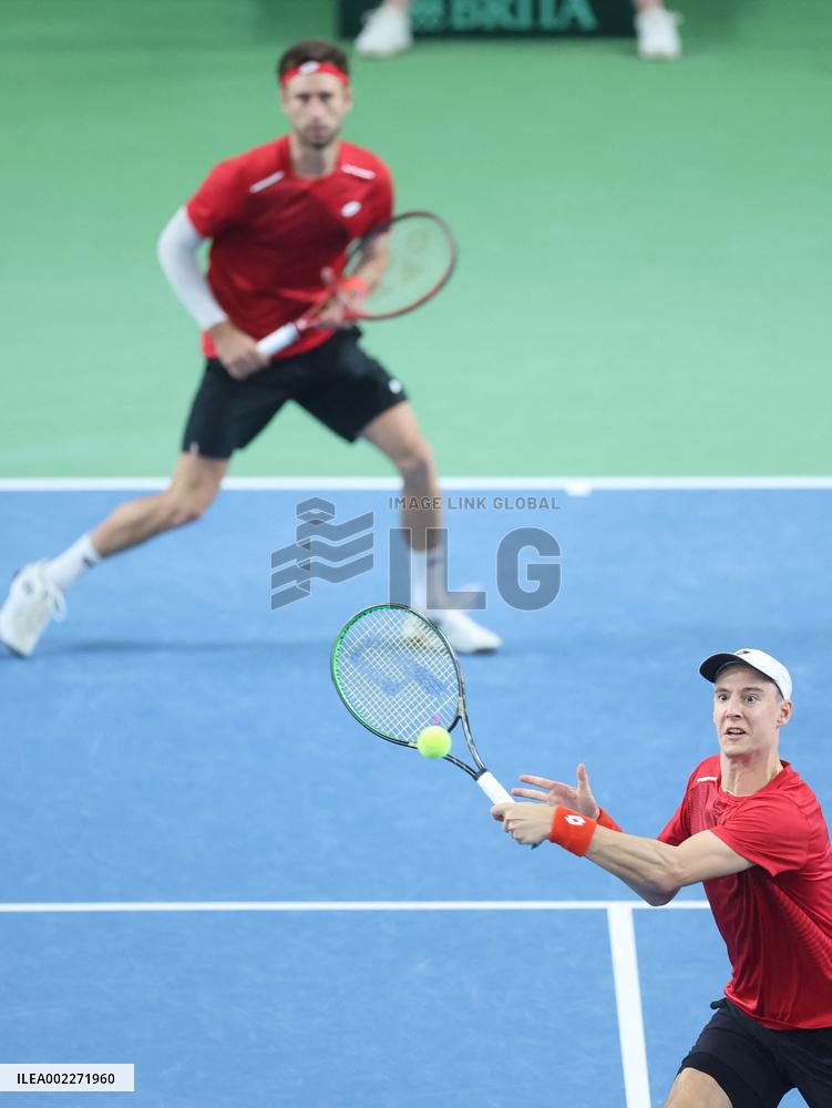 Croatia v Belgium - 2024 Davis Cup Qualifiers Day 2 - Croatia