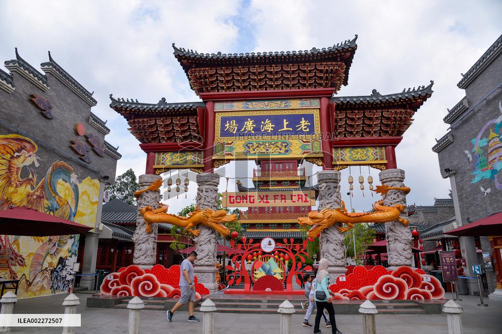 INDONESIA-JAKARTA-CHINATOWN-CHINESE NEW YEAR-FESTIVE ATMOSPHERE