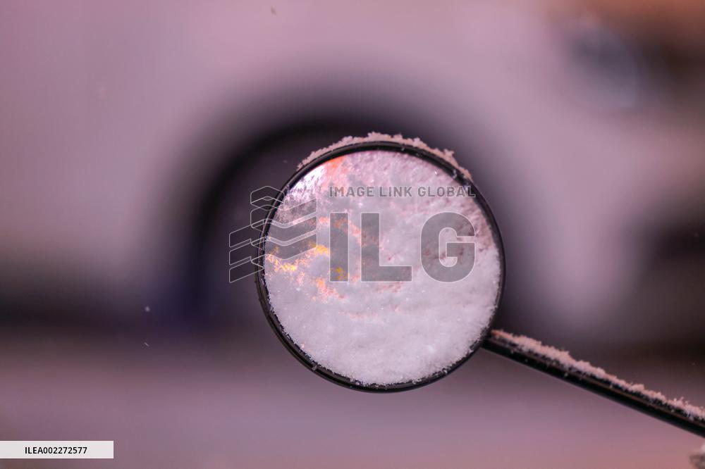 Snow Scenery in Qingdao
