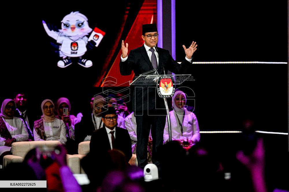 INDONESIA-JAKARTA-PRESIDENTIAL CANDIDATE-FIFTH DEBATE