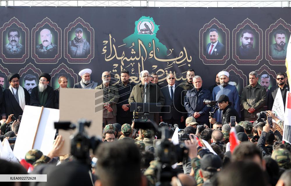 IRAQ-BAGHDAD-FUNERAL