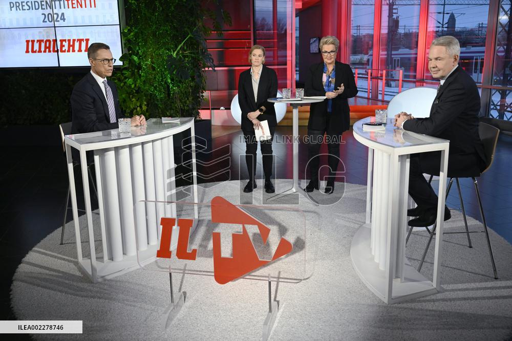 Finnish presidential election, election debate