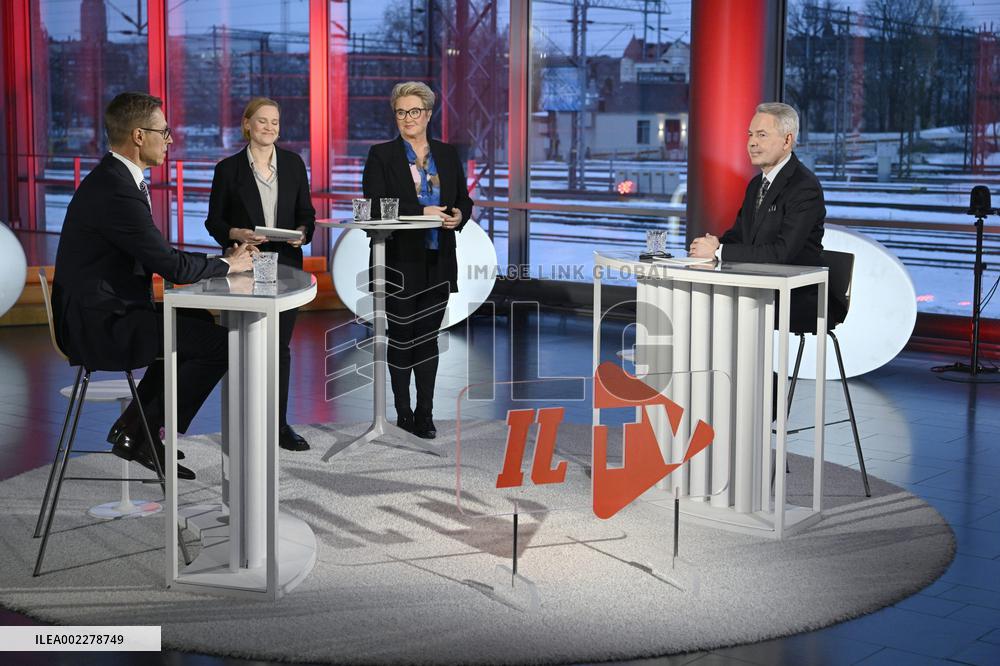 Finnish presidential election, election debate