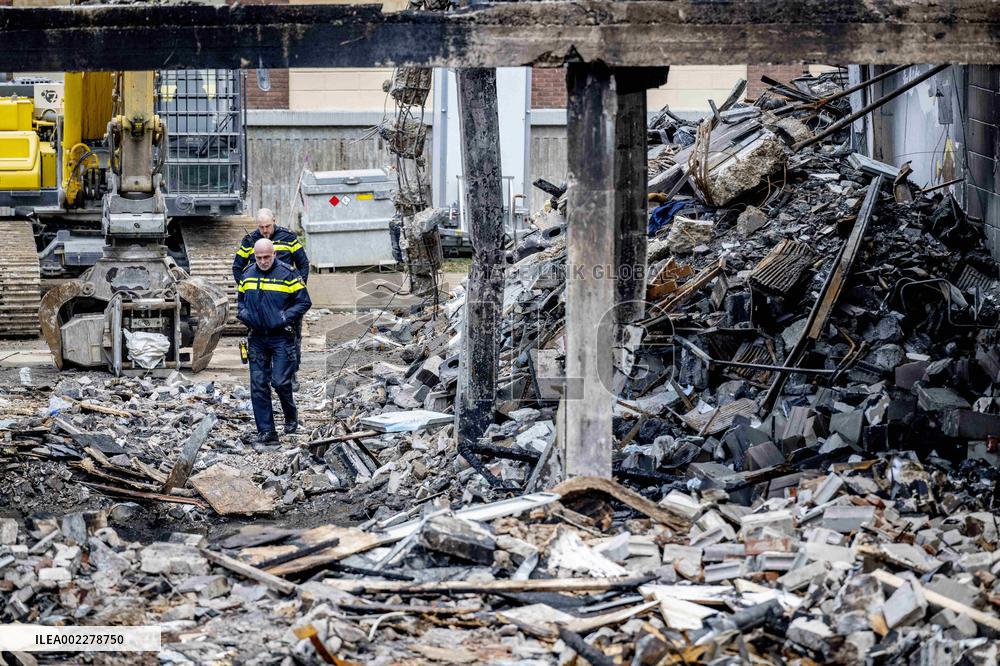 Aftermath Deadly Explosion - Rotterdam