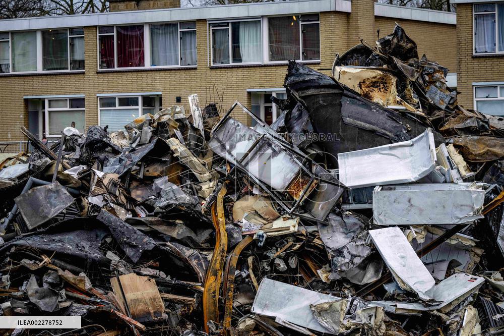 Aftermath Deadly Explosion - Rotterdam