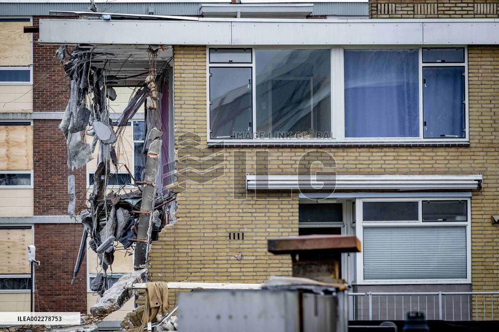 Aftermath Deadly Explosion - Rotterdam
