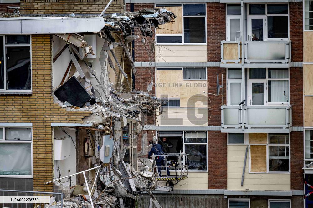 Aftermath Deadly Explosion - Rotterdam