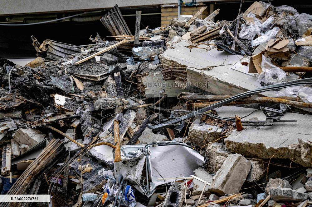 Aftermath Deadly Explosion - Rotterdam