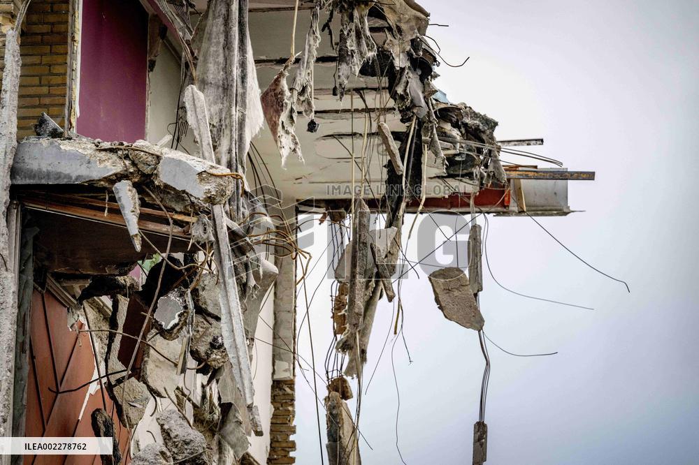 Aftermath Deadly Explosion - Rotterdam