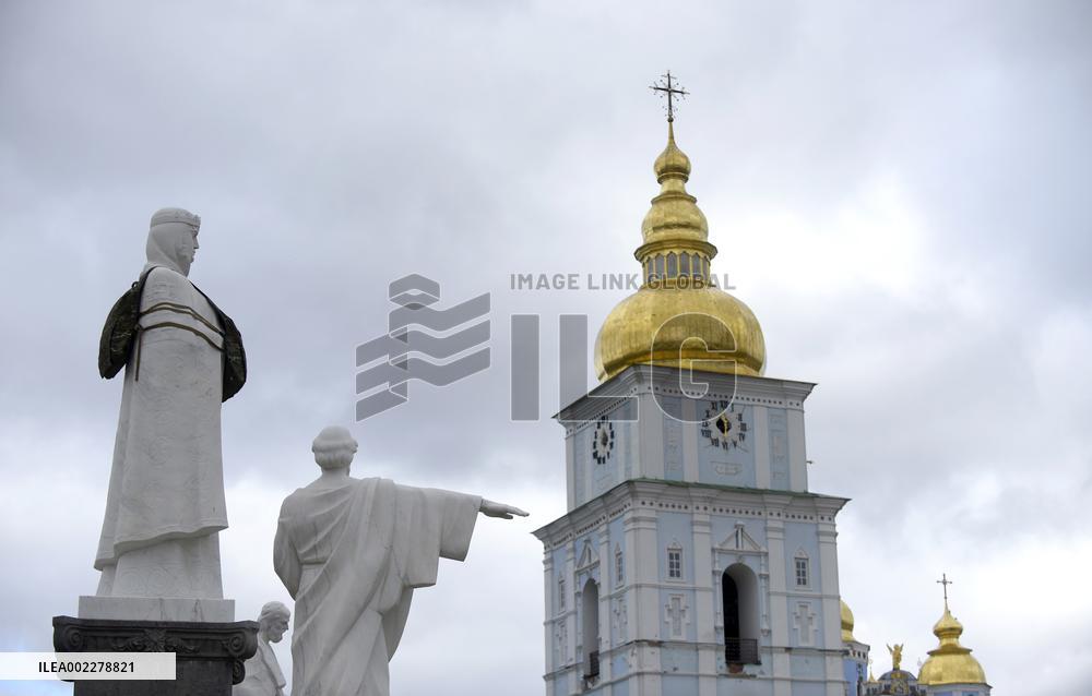 Monument to Princess Olha in Kyiv