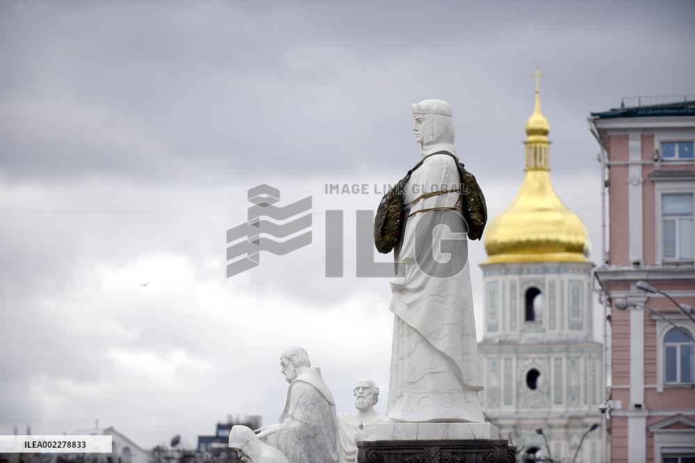 Monument to Princess Olha in Kyiv
