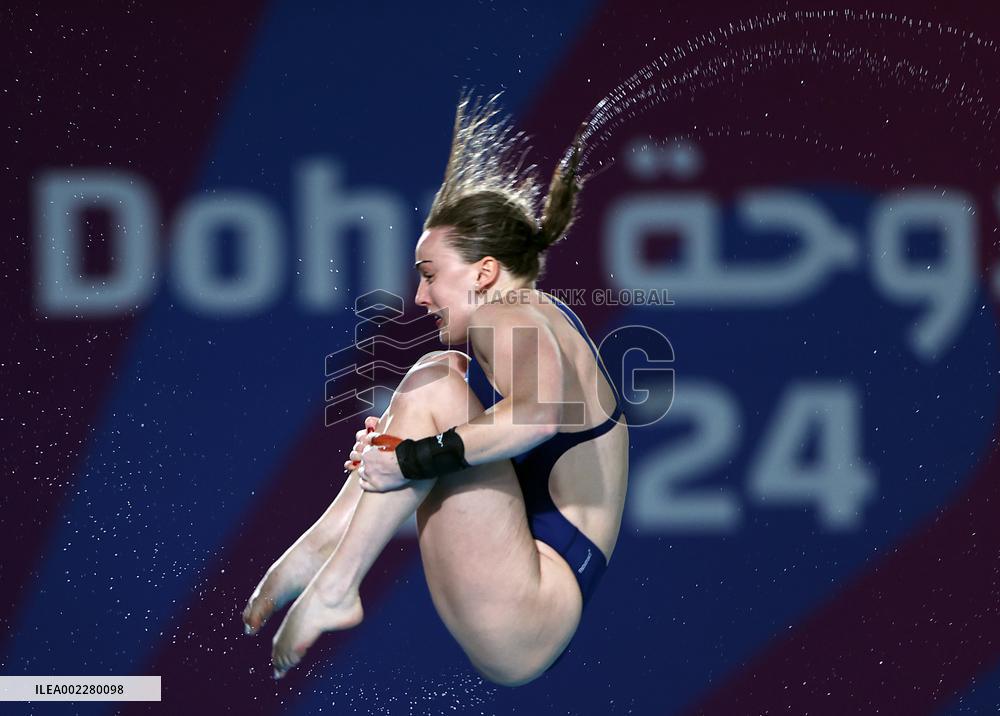 (SP)QATAR-DOHA-DIVING-WORLD AQUATICS CHAMPIONSHIPS-WOMEN'S 10M PLATFORM
