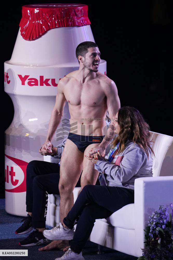 (SP)QATAR-DOHA-ARTISTIC SWIMMING-WORLD AQUATICS CHAMPIONSHIPS-MEN'S SOLO TECHNICAL