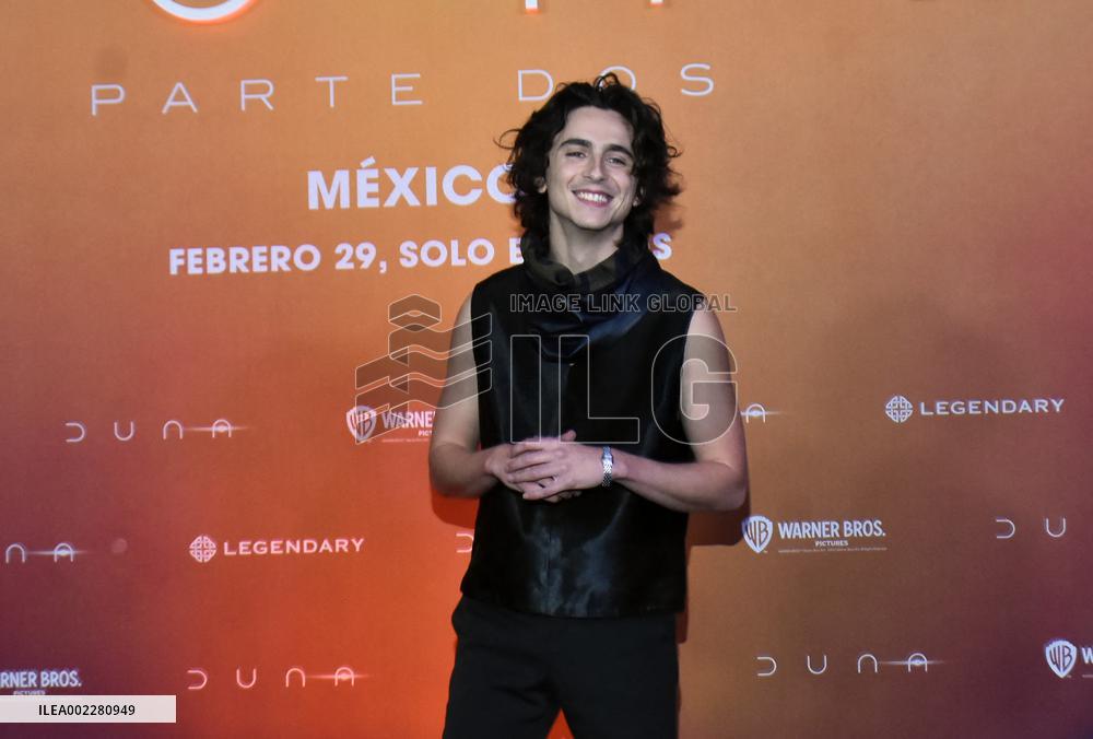Dune: Part Two Photocall - Mexico City