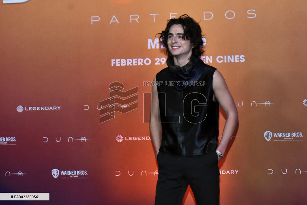 Dune: Part Two Photocall - Mexico City