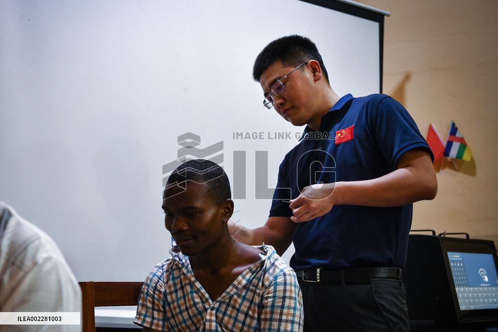 CENTRAL AFRICAN REPUBLIC-BANGUI-CHINESE MEDICAL TEAM-LECTURE