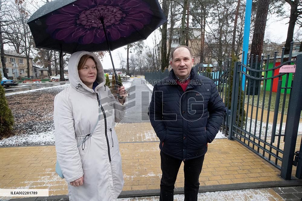 Participants of conference on restoration of residential buildings visit Irpin