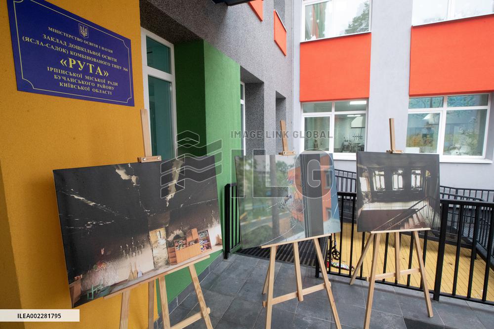 Participants of conference on restoration of residential buildings visit Irpin