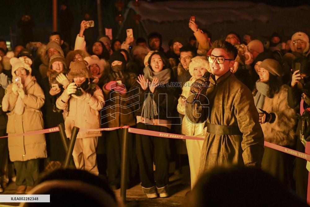 CHINA-XINJIANG-ALTAY-HEMU VILLAGE-WINTER TOURISM (CN)