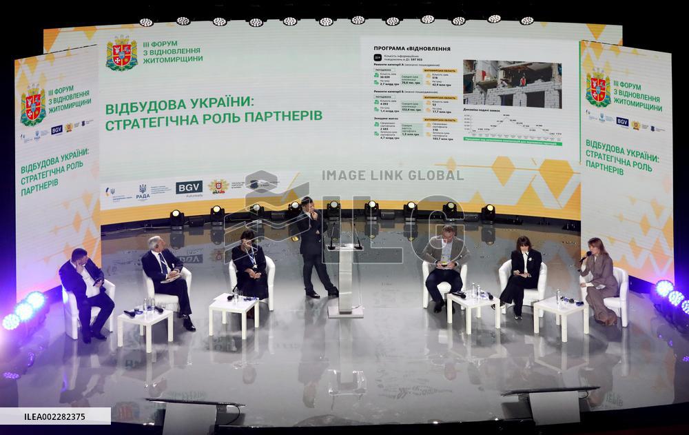 III Forum for Reconstruction of Zhytomyr Region