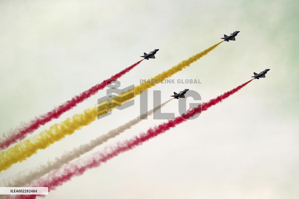 SAUDI ARABIA-RIYADH-WORLD DEFENSE SHOW-AIRSHOW