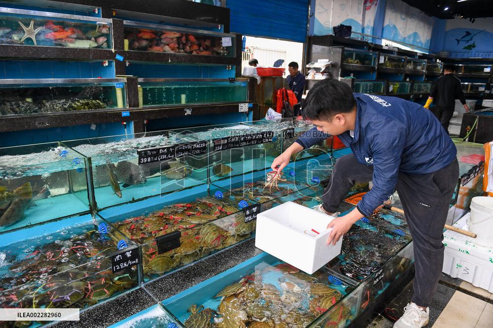 CHINA-GUANGDONG-SHENZHEN-DRONE DELIVERY-SEAFOOD (CN)