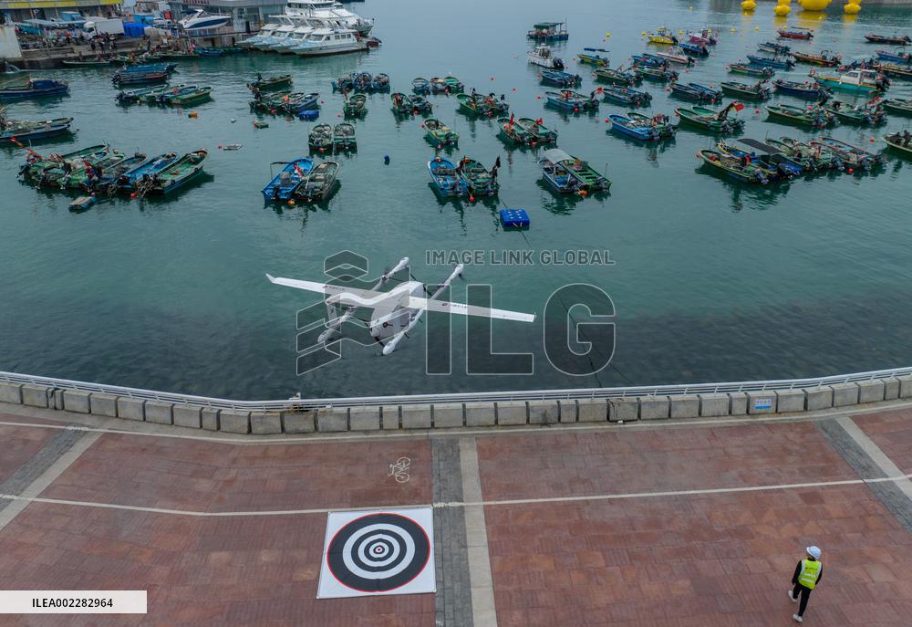 CHINA-GUANGDONG-SHENZHEN-DRONE DELIVERY-SEAFOOD (CN)
