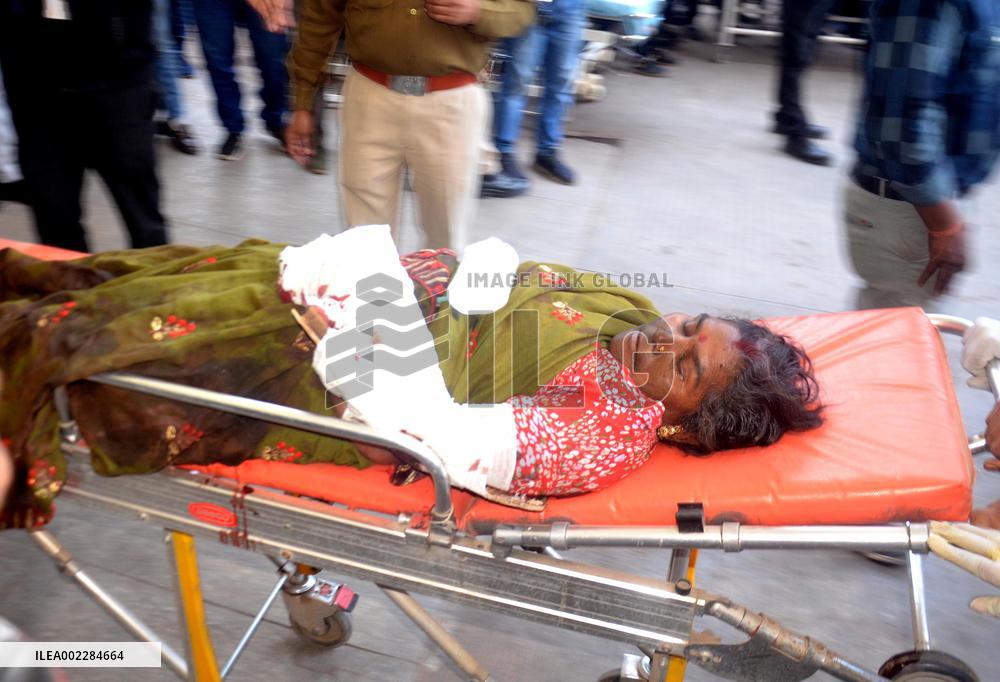 INDIA-MADHYA PRADESH-HARDA-FIRECRACKERS UNIT-BLAST