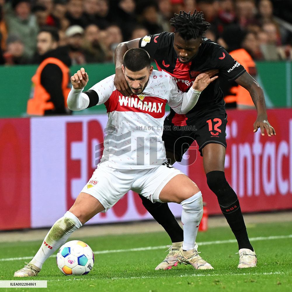 (SP)GERMANY-LEVERKUSEN-FOOTBALL-GERMAN CUP-LEVERKUSEN VS STUTTGART
