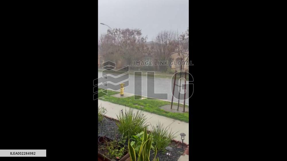 US: Rare Tornado Warning Issued In San Diego As Atmospheric River Storm Slams Southern California 2