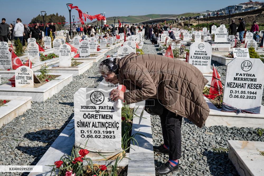 Earthquake Anniversary Commemoration - Turkey