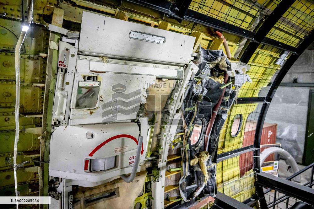 Reconstruction Of Wreckage Of aircraft MH17 - Netherlands