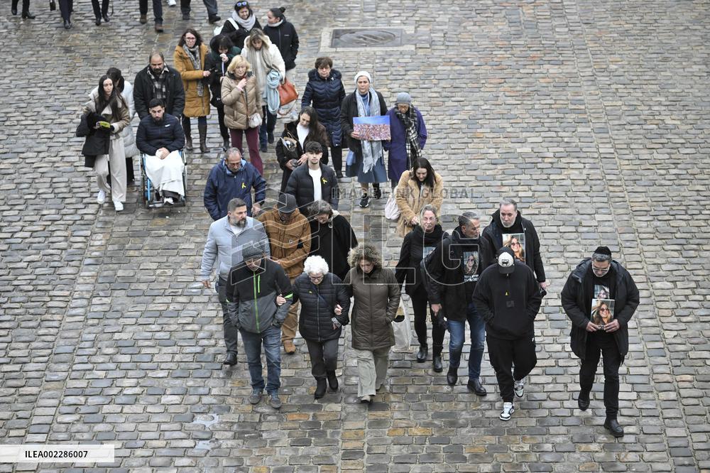 French Victims Of The Attack By Hamas Against Israel Tribute - Paris