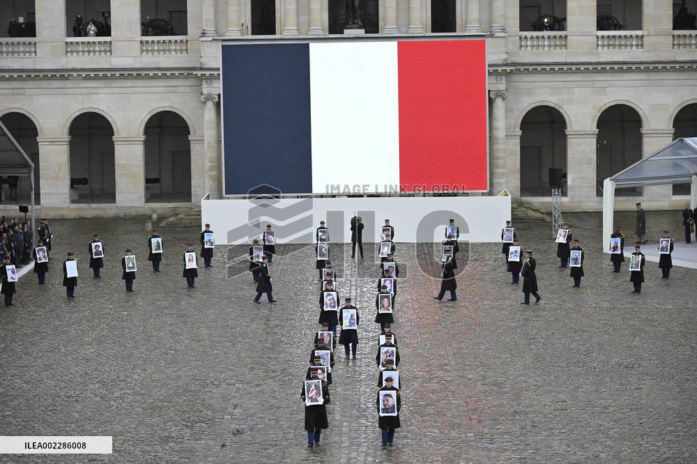 French Victims Of The Attack By Hamas Against Israel Tribute - Paris