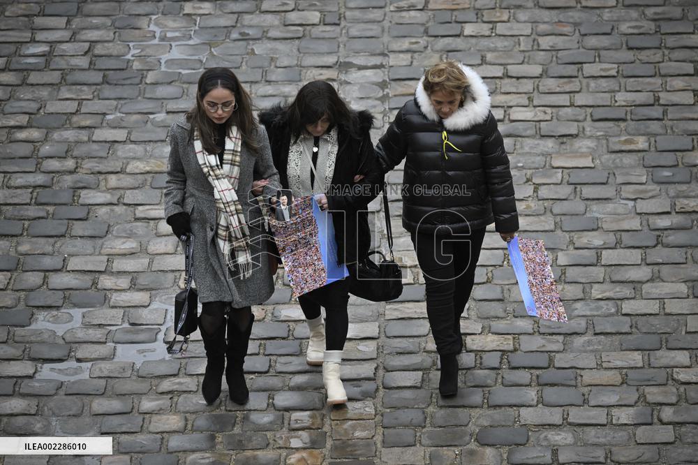 French Victims Of The Attack By Hamas Against Israel Tribute - Paris