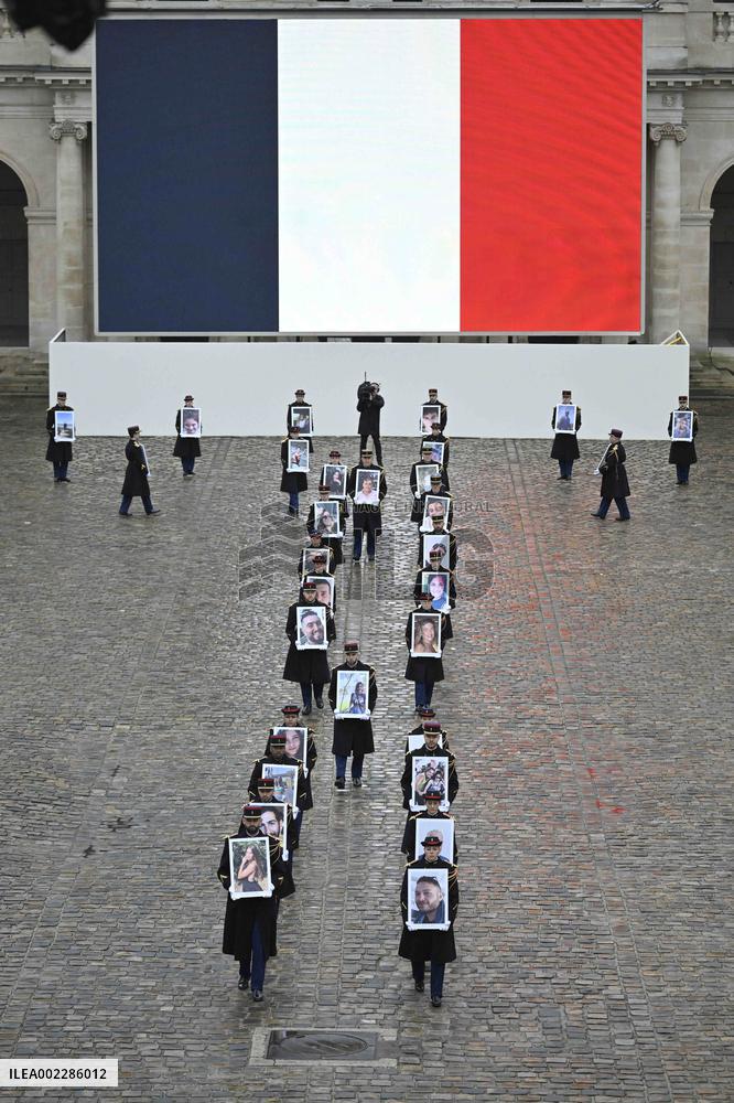 French Victims Of The Attack By Hamas Against Israel Tribute - Paris