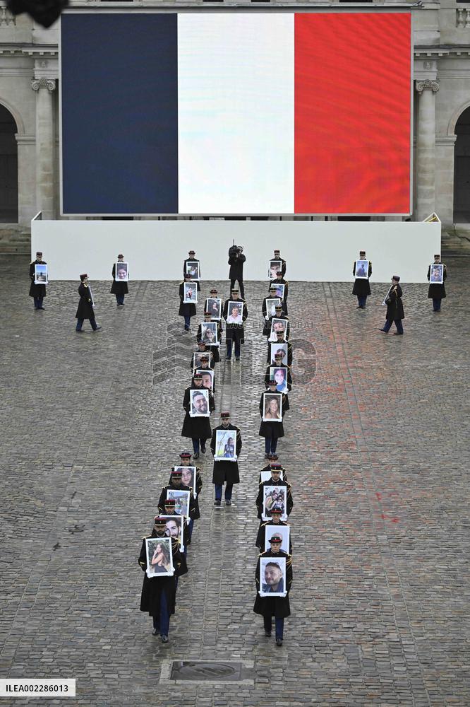 French Victims Of The Attack By Hamas Against Israel Tribute - Paris
