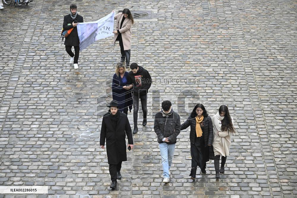 French Victims Of The Attack By Hamas Against Israel Tribute - Paris