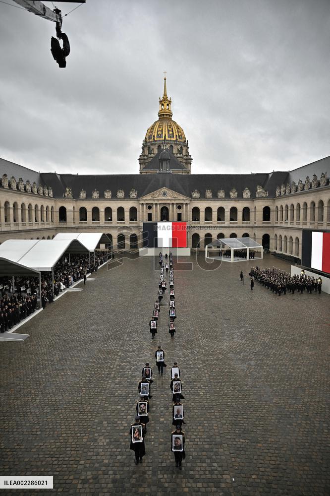 French Victims Of The Attack By Hamas Against Israel Tribute - Paris