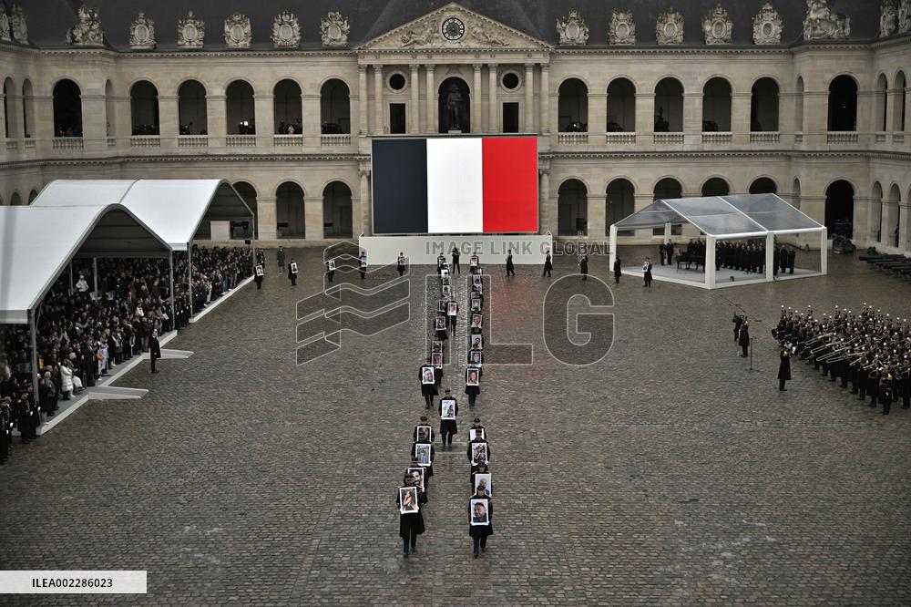 French Victims Of The Attack By Hamas Against Israel Tribute - Paris