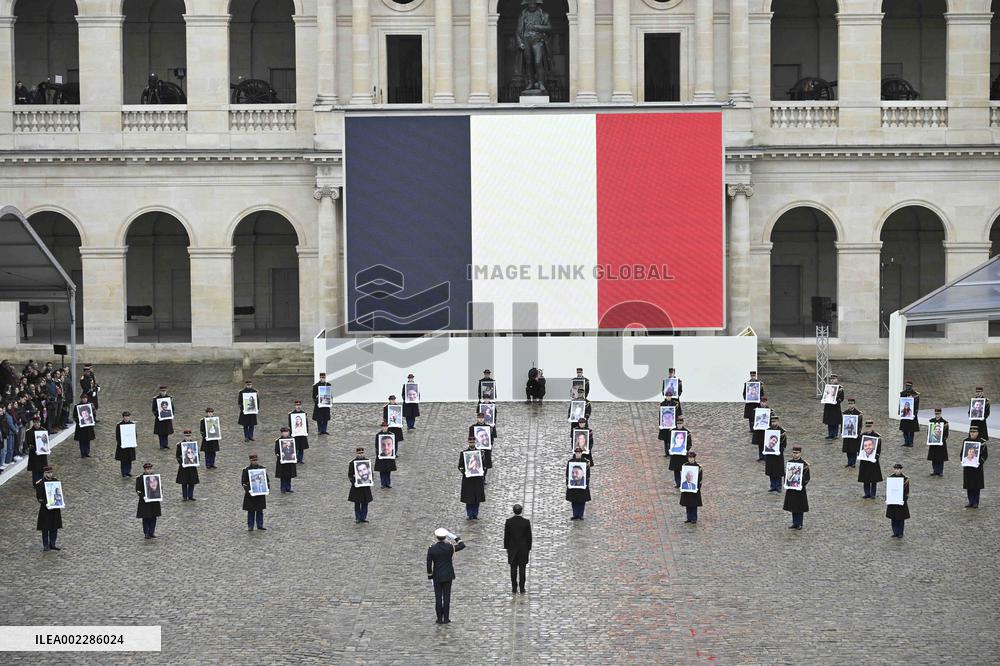 French Victims Of The Attack By Hamas Against Israel Tribute - Paris