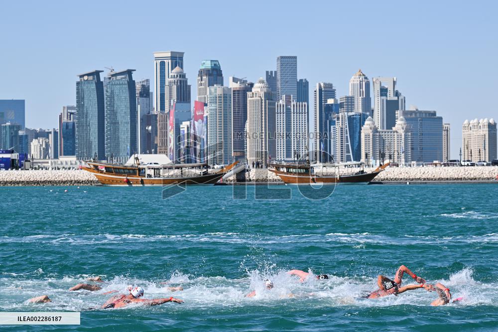 (SP)QATAR-DOHA-OPEN WATER-WORLD AQUATICS CHAMPIONSHIPS-MEN'S 5KM