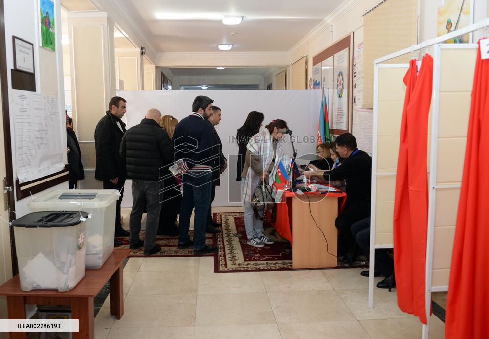 AZERBAIJAN-BAKU-PRESIDENTIAL ELECTION