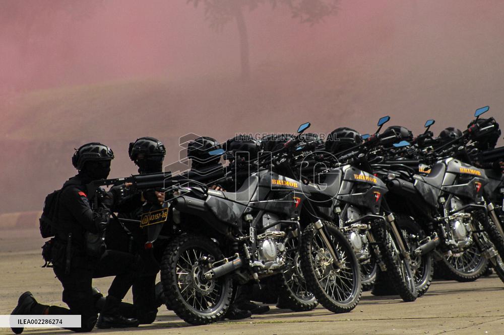 INDONESIA-BOGOR-SECURITY DRILL-GENERAL ELECTION