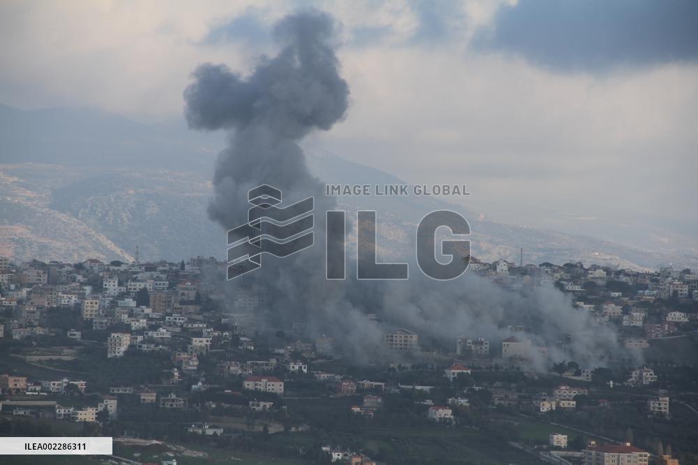 LEBANON-KHIYAM-ISRAEL-BORDER-TENSIONS